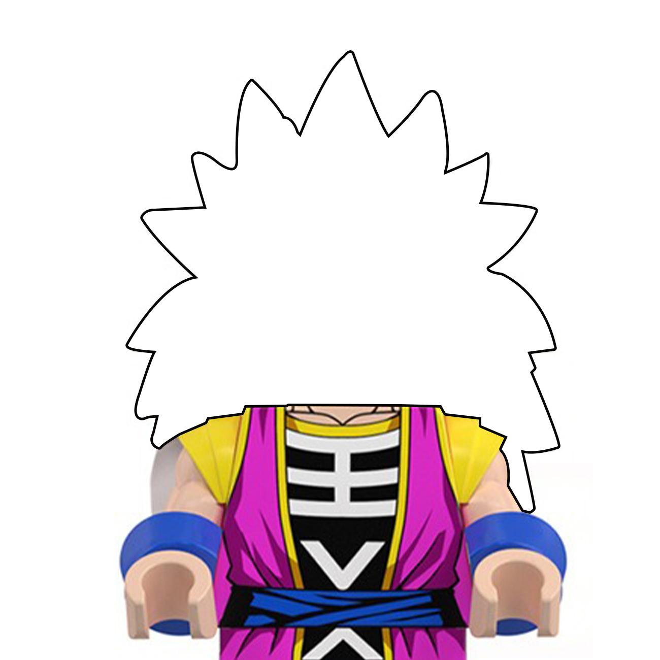 WM6212 cartoon assembled building block toys, building block dolls, toy enthusiasts collection