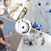 ABJI-Spray Paint Machine Compatible Stainless Steel Suction Hose Fit For Graco 390 395 490 495 595 And Tongshan T300 500