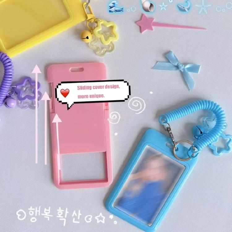 Pack of 4pcs Star Shaped Keychain Card Pocket Secure Lock Lightweight Portable Multiple Colors Plastic Construction