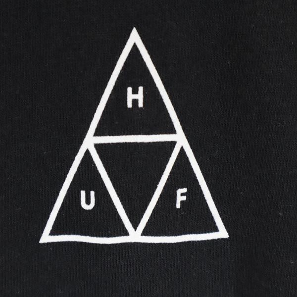 HUF Print Long Sleeve T-shirt L Black Ron T Men's Used