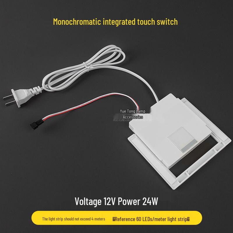 LED Mirror with Touch Sensor, Three-Color Dimmable Light Strip for Beauty Makeup and Bathroom Accessories.