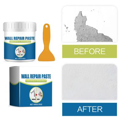 100g Quick-Drying & Mouldproof Wall Patching Paste - Drywall Hole, Peeling & Crack Repair Cream for Wall Restoration