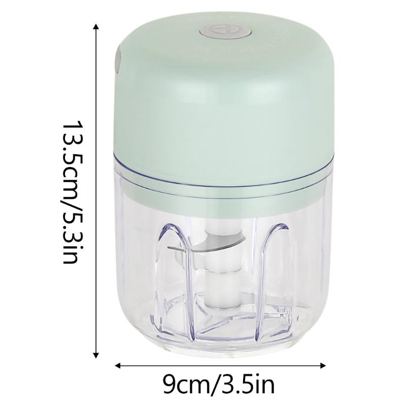 Efficient Electric Food Chopper Vegetable Grinder Household Garlic Press Mashers Quick and Convenient Cooking Aid