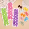 10 Stück/Los Kinder Einfarbiges Band Baby Schleifen Haarspangen für Babymädchen Handgemachte Schleife Haarnadel MiNi Haarspangen Haarschmuck