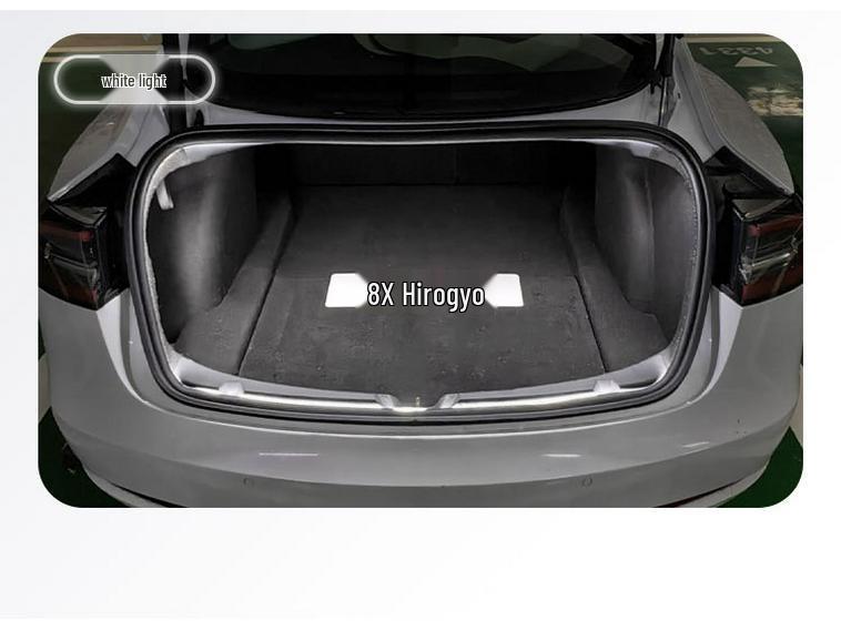 Tesla Model 3 Trunk & Ambient Light Strip - Front Trunk Lighting Modification Accessory