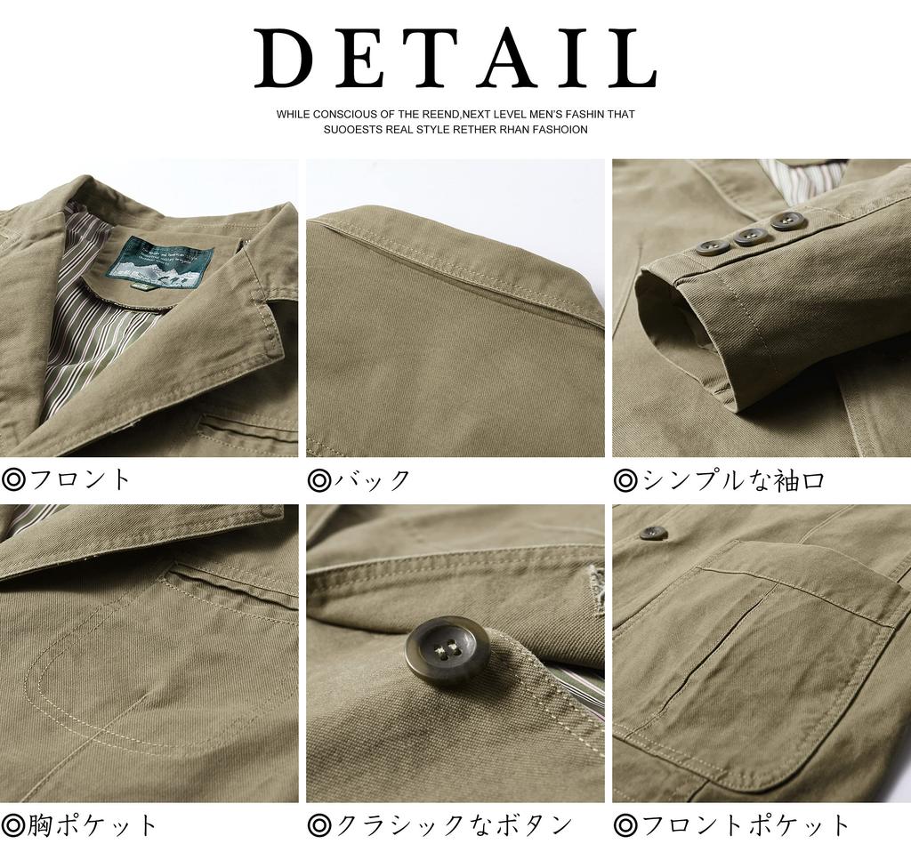 Skräddarsydd Jacka Blazer Bomull Business Casual 3 Knappar Smal Ytterkläder Jacka Tjock Kallsäker Vindtät Mode Snygg Stor Storlek [GmrvaMen]