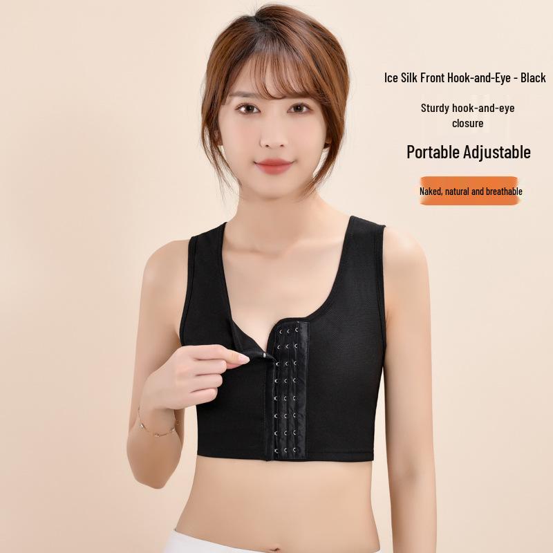 Chest Binder Lingerie Sports Vest - Bust Shaper for Large Chests, Anti-Shake, Super Flat, Handsome T Shaping