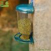 Kunststoff Vogelhaus Große Kapazität Praktischer Vogel-Aufhänge-Futterspender Langlebig Transparent Vogel-Wasserschale Hof