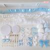 63ks Kawaii DIY Ita Bag Dekorace Materiál Sada Stuha Mašle Andělské Křídlo Sada Doplňků K-Pop Fanoušci Ruční Výroba