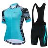 2026 Summer Breathable Cycling Suit, Women's Short-sleeved Suit, Cycling Suit, Mountain Bike Clothing, Quick-drying Breathable Bicycle Clothing