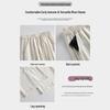 MINISO Pantalon Large Taille Haute Lâche pour Femme