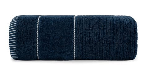 Towel 70x140 Teo Blue 470g 100% Cotton with Velour