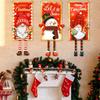 Christmas Hanging Flag Merry Christmas Decorations For Home 2026 Xmas Gifts Christmas Ornament Navidad Natal Noel New Year 2026
