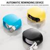 The Automatic Retractable Reel Reel Is Used For Chargers, Data Cables And Wired Headphone Storage Devices