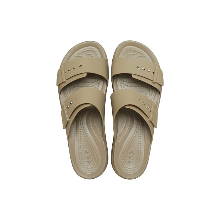 Crocs EVA Slide Slippers Women's Khaki 207431-260