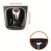 5/6 Speed Gear Shift Knob Lever Shifter Dust Cover for VW Rabbit Golf5 Jetta MK5 2004-2010 for VW Golf6 Jetta MK6 2010-2014