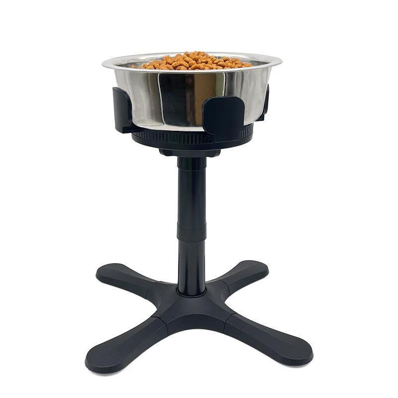 JINGRUIXIANG Adjustable Elevated Pet Dog Bowl Stand