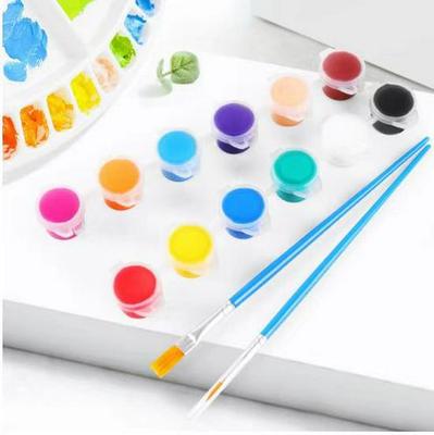Six-Color Eco-Friendly Non-Toxic Acrylic Paint Set for Graffiti and DIY Crafts