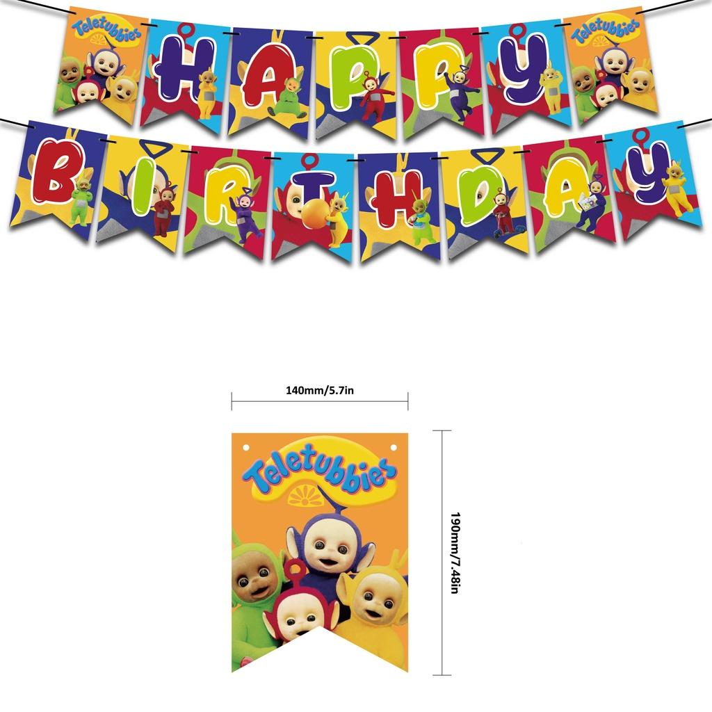 Antenna Baby Theme Party Decoration Set Flags Banners And Balloons