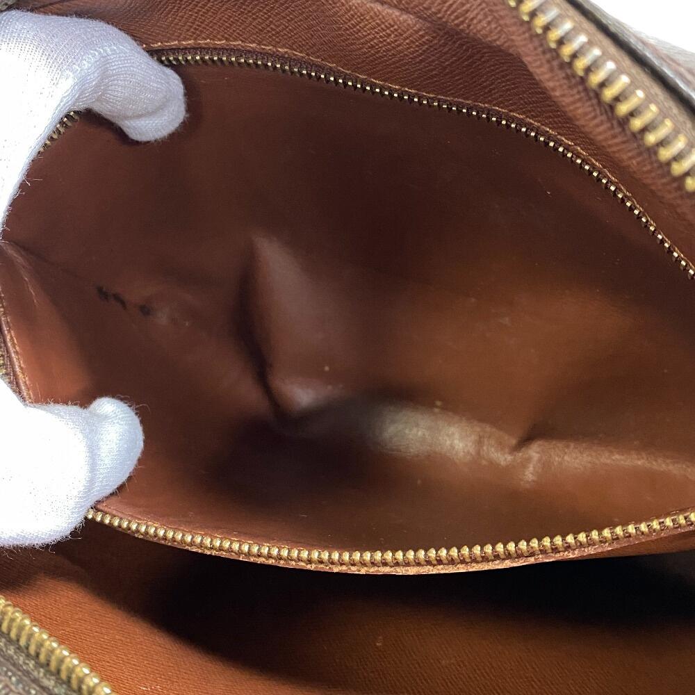 LOUIS VUITTON M51274 Monogram leather Trocadero 27 Shoulder Bag Brown leather Women Used