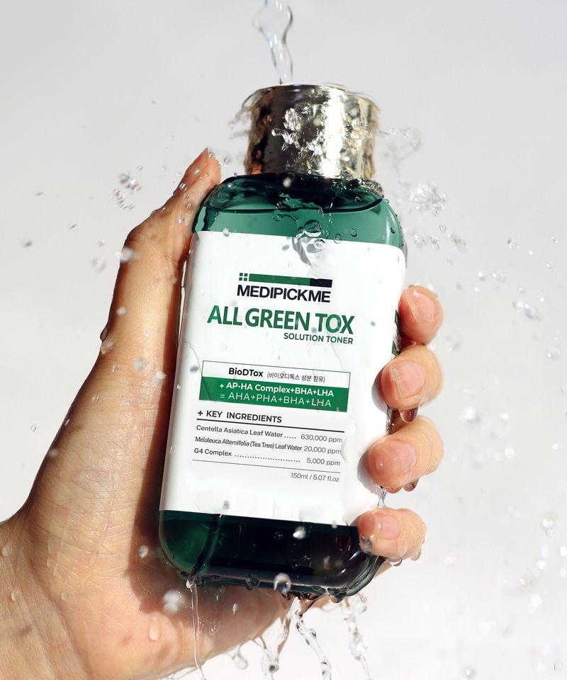All Green Tox Solution Cica Sebum & Barrier Improvement Toner 150ml