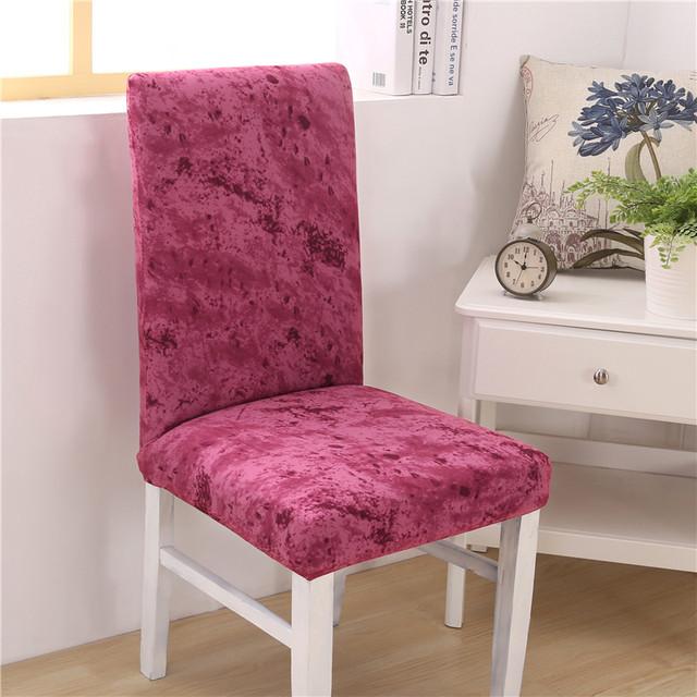 Floral Printing Chair Cover Removable Modern Elastic Banquet Seat Cover Chair Protective Case for Wedding Kitchen Dining Room