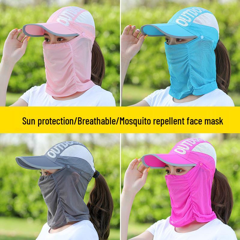 Men's Quick-Dry Foldable UV Protection Fishing & Hiking Sun Hat