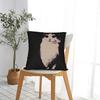 Meowl Cat Funny Owl Meme Pillow Case Kawaii Pillow Cover Soft Pillowcases For Sofa Car Home Decor