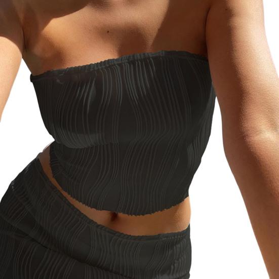 O-neck Long Sleeve Solid Color Women Blouse Sexy Ruched Navel Exposed