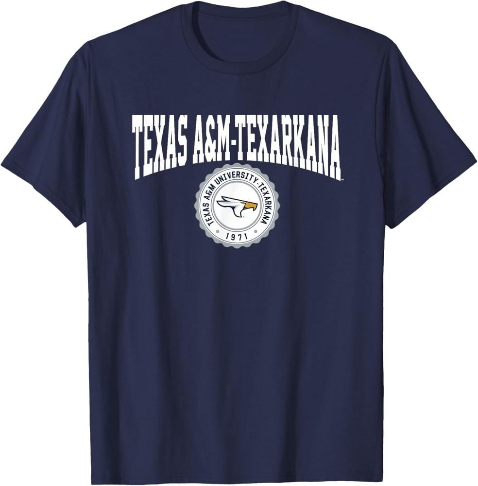 

Texas Aamp;M-Texarkana TAMUT Eagles Collegiate Seal T-Shirt Unisex T-Shirt XL