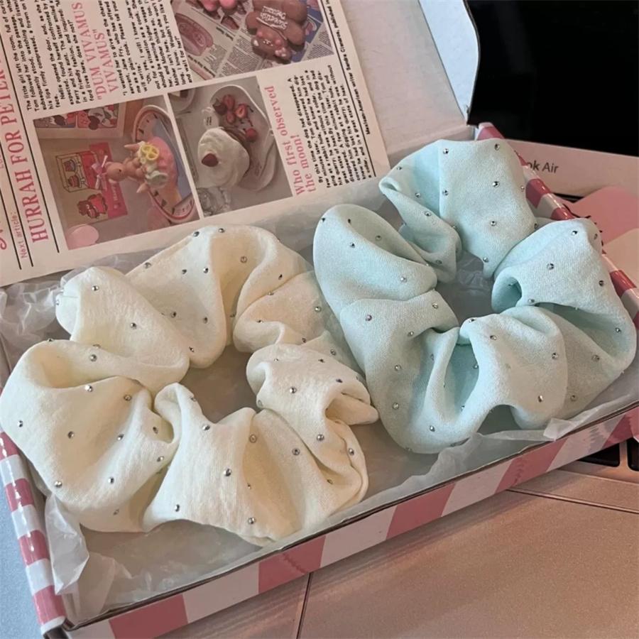 

2 шт. Повязка на голову «Толстая кишка», женский летний боковой хвост, нежная повязка на голову, звездное небо, цветочный аксессуар для волос