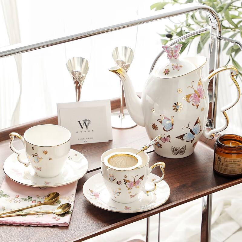 WOOCH Dream Butterfly Ceramic Tea Set Gift Box