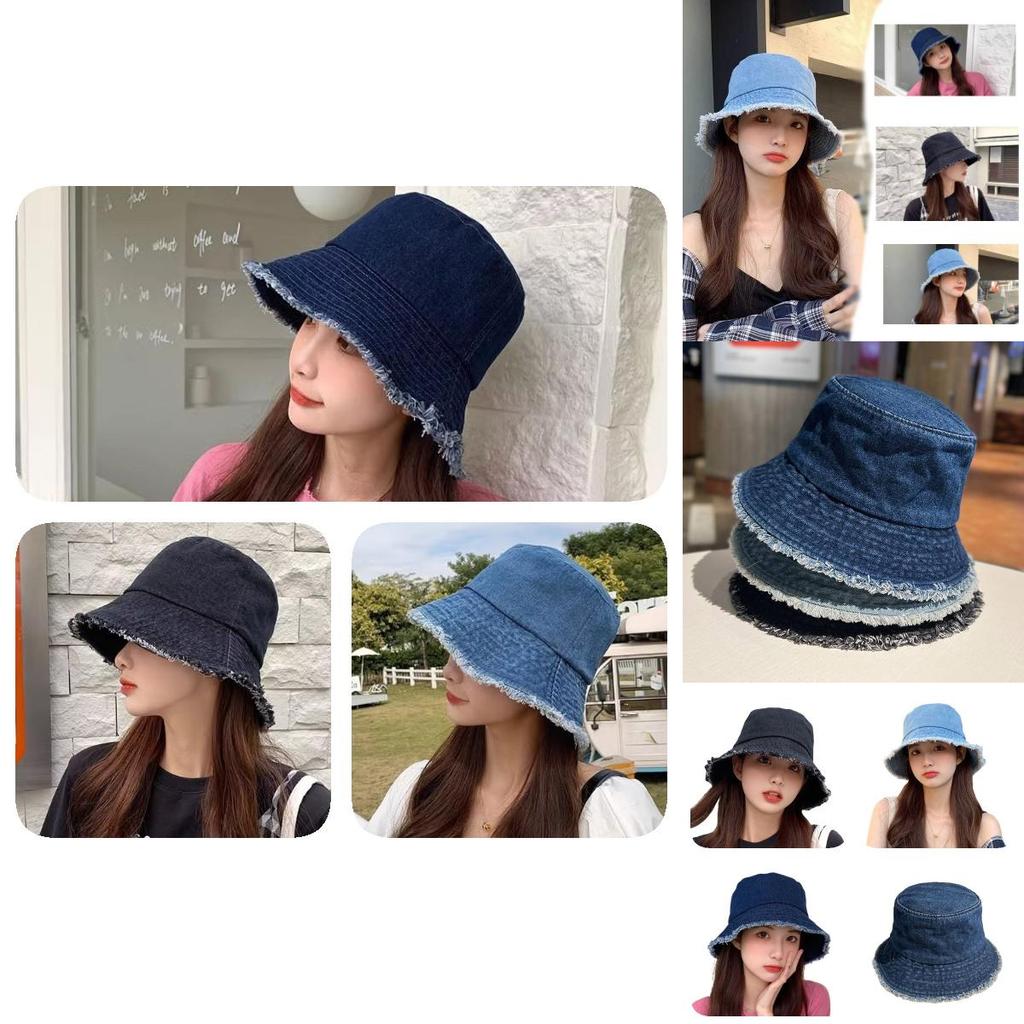 Korean Ins Vintage Retro Mountain Edge Fisherman Hat Sun Hat Unisex Sunshade Sun Hat