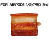 3D Kjeks Silikon Etui for AirPods 3 2021 3. Tegneserie Søtt Øretelefon Etui for AirPods Pro 3 2 1 Hodetelefon Ladeetui Deksel
