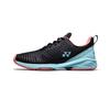 YONEX Power Cushion Sonicage 3 Atmungsaktiv Bequem Niedrig geschnittene Tennisschuhe Unisex Sneaker Schwarz Blau SHTS3MGCEX-572