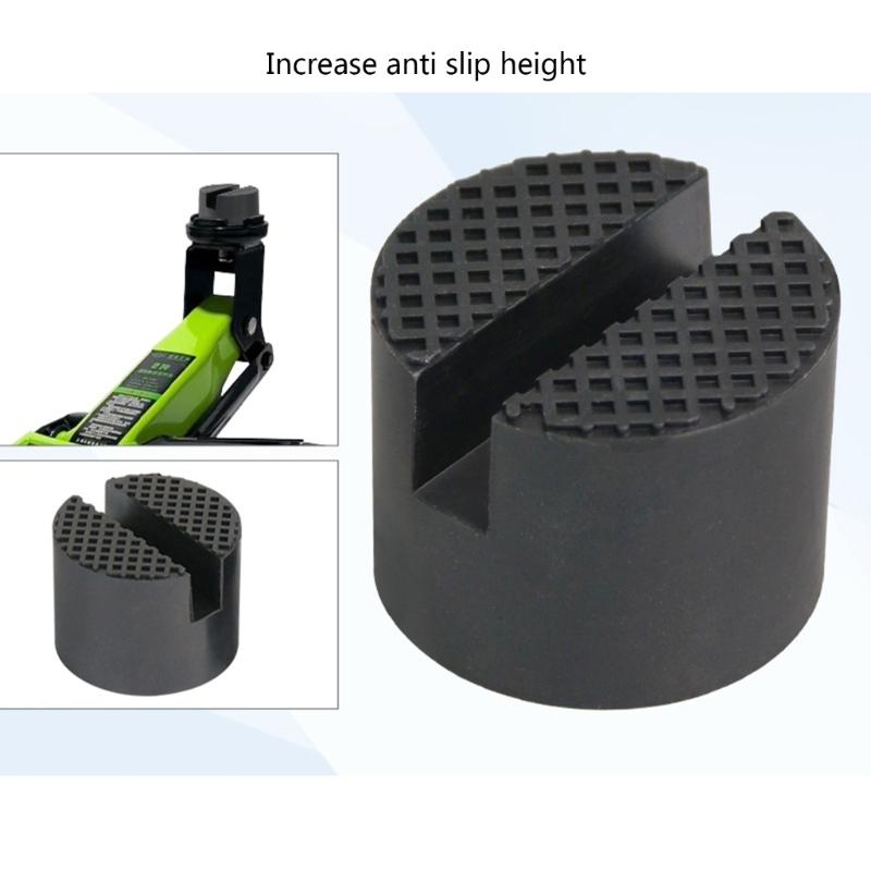 Multiple Vehicle 5cm Thick Rubber Jacks Support Pad Lifting Block Bearing 3Tons for Home Garage Mechanic