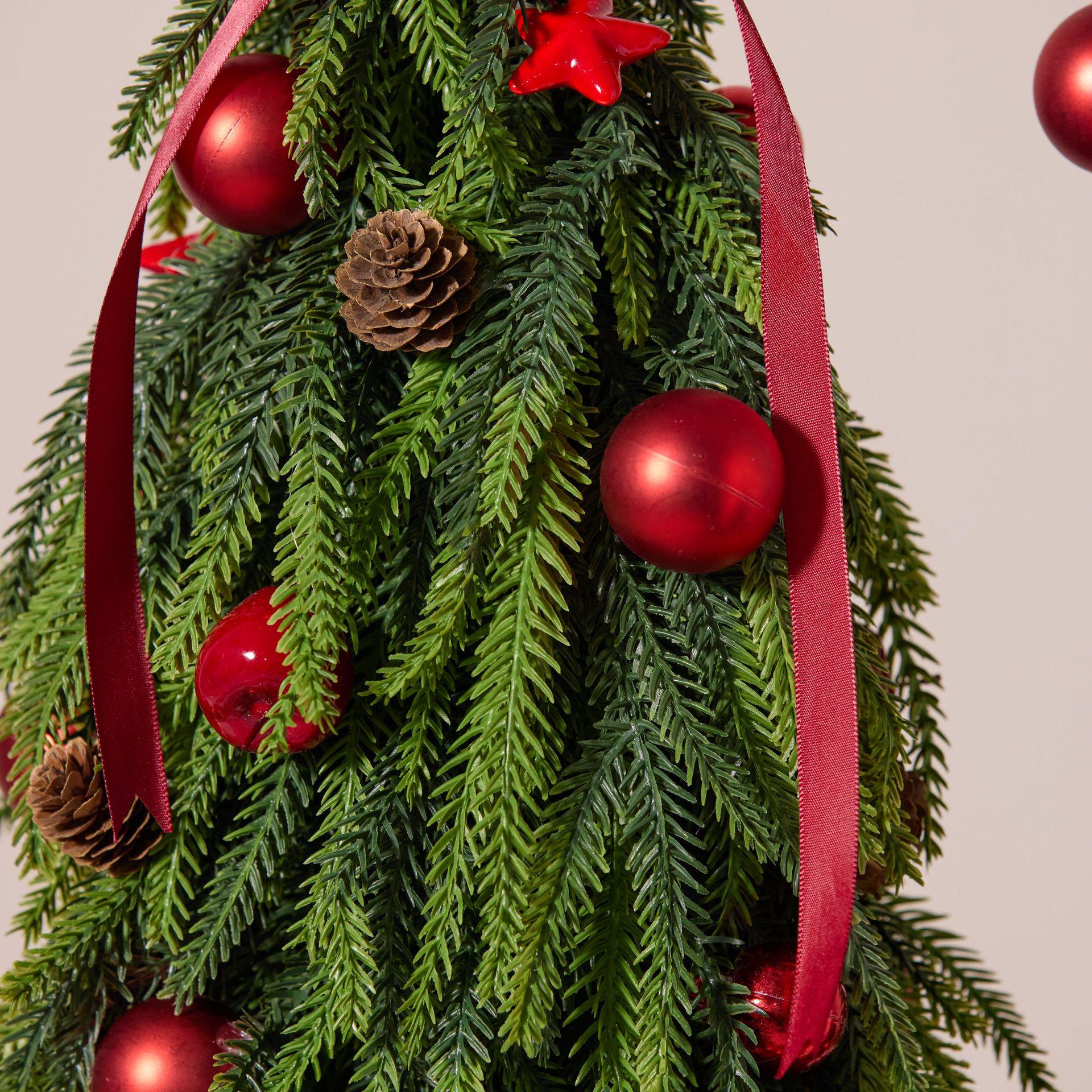 Ye Nuo Bei Song Nordic Crooked Neck Christmas Tree Ornament - 30cm, 40cm, 60cm 30cm