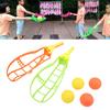Outdoor Scoop Ball Catch Game Toy Children Throwing and Catching Ball Set Interactive Toy