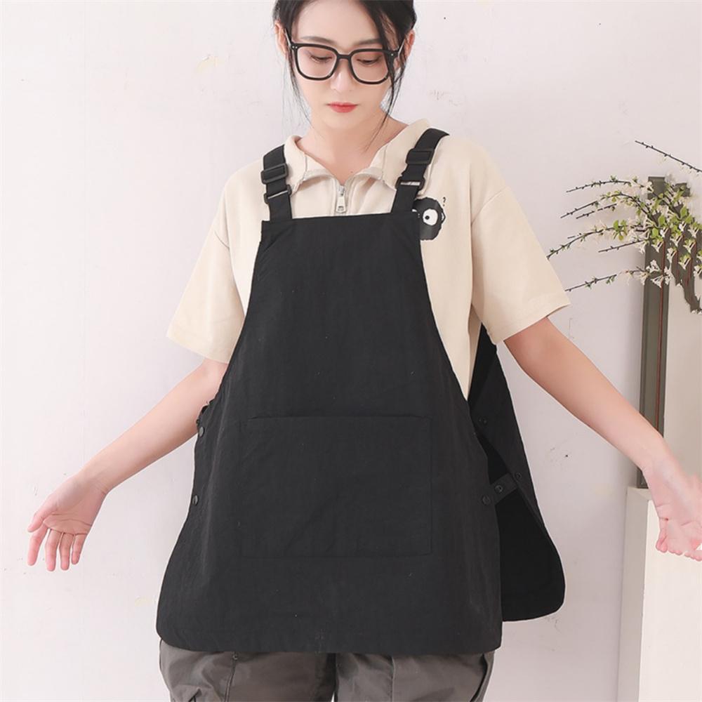 Japanese Waterproof Outdoor Barber, Coffee Shop, Catering Workwear Apron, Unisex Household Kitchen Workwear