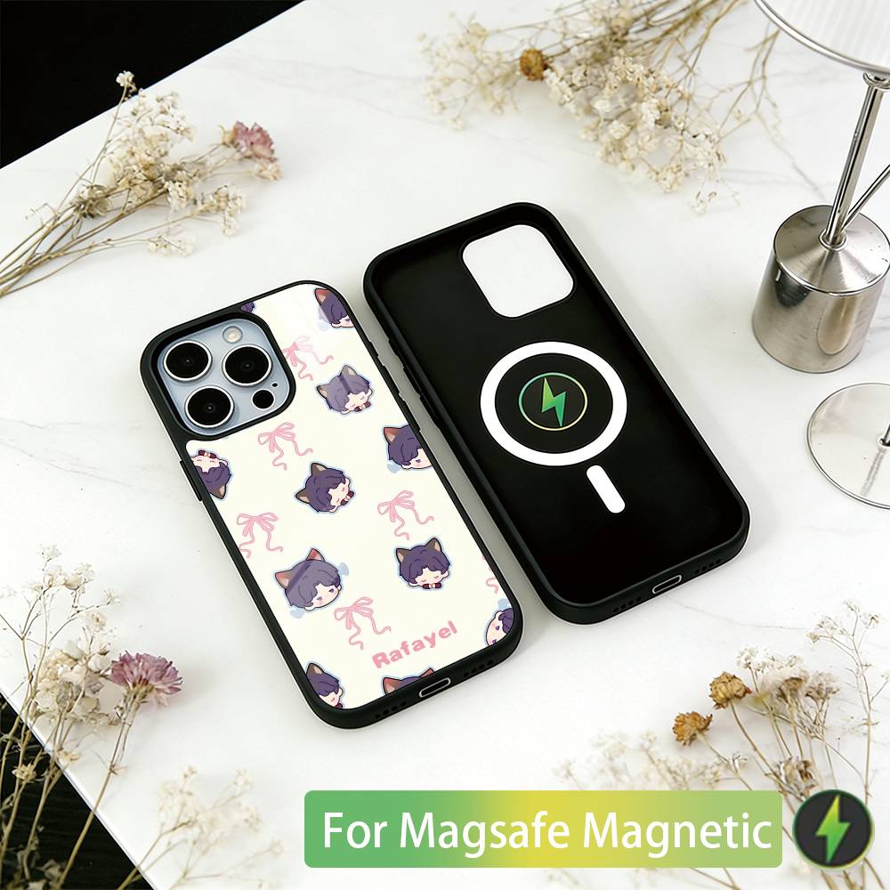 

Love D-Deepspac Rafayel Phone Case For iPhone17,16,15,14,13,12,11 Plus,Pro Magnetic For Magsafe Wireless Charging iPhone16