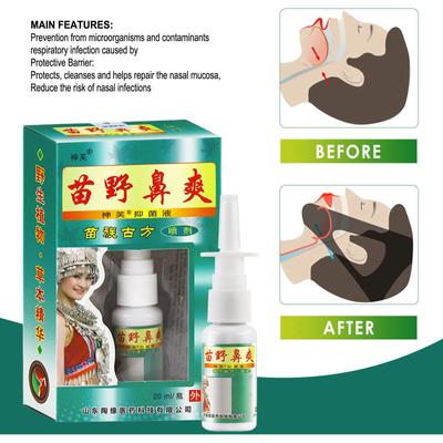 Spray do nosa Spray do pielęgnacji nosa Leczenie zatok