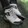 Men Ankle Boots Waterproof Leather Shoes Climbing & Fishing Boots New Outdoor Sports Trainers High Top Winter Trekking Sneakers