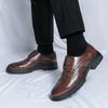 Fashion Wedding groom's shoes Fashionable gentleman retro classic style Formal office or party Plus Size 38-46 Adult Elegant Shoes Hot