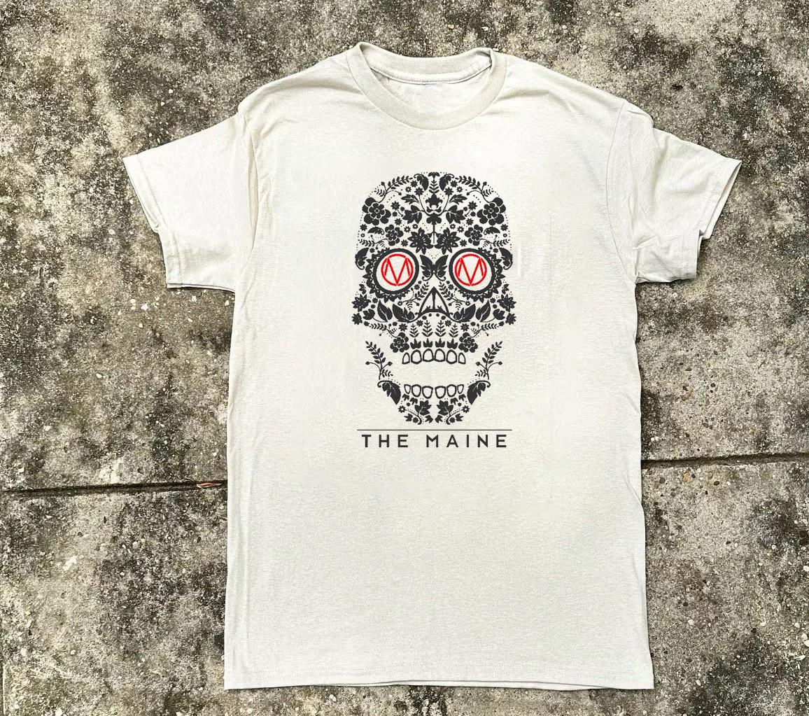 The Maine Band White Cotton Shirt Full size S-5XL L71 XXXL
