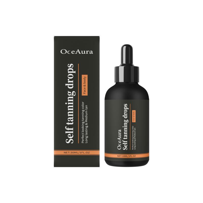 Oceaura Summer Outdoor Tanning Bronze Skin Tone Luminous Nourishing Moisturizing Tanning Accelerator Body Care Liquid