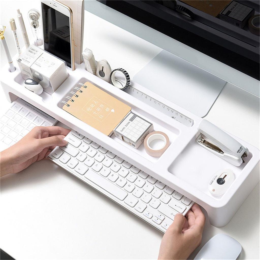Storage Rack Desk Table Stationery Holder Desktop Organizer Computer