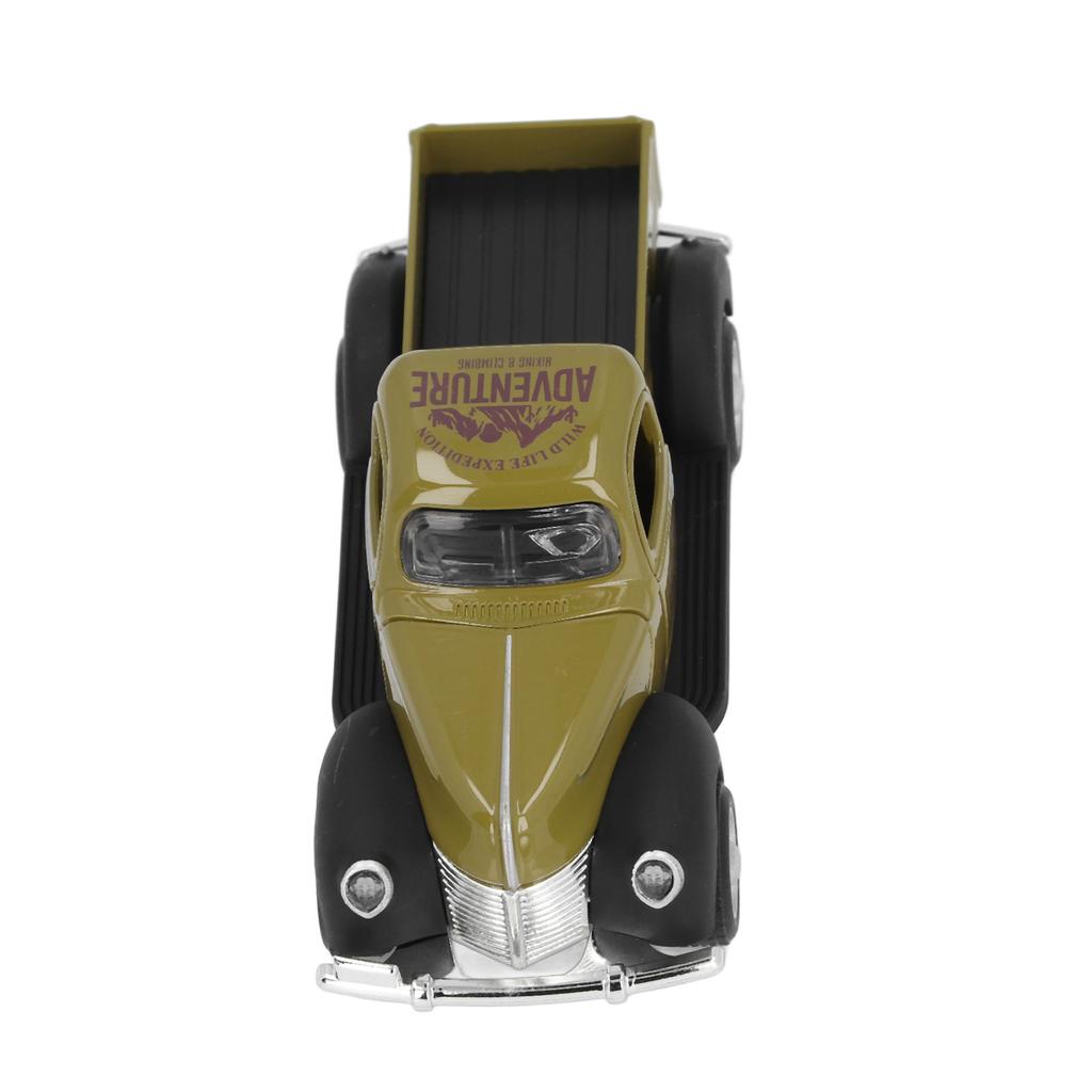 1:32 Scale Alloy Truck Model Toy Diecast Pull Back Ornament Vintage Car Replica Truck Toy for