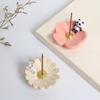 Flower Shape Resins Censers Holder Cute Animal Statue Incenses Burners PlateTray  for Mindfulness and Home Decoration
