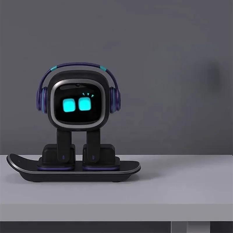 AI EMO Smart Companion Robot Toy With Voice Recognition For Emotional Communication Electronic Pet For Kids And Adults