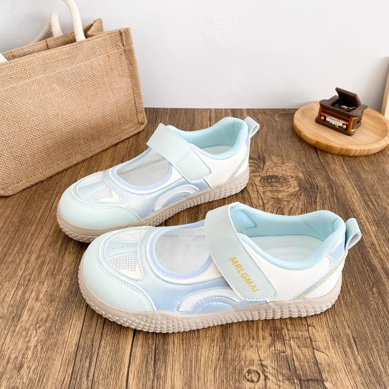 

Ballet shallow mouth Mary Jane shoes women s autumn new niche original Velcro ugly cute board shoes versatile single shoes 40 синий